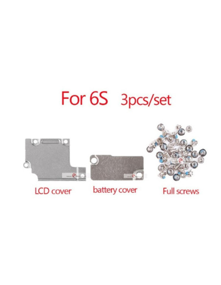 Set de chapas y tornillos para iPhone 6S