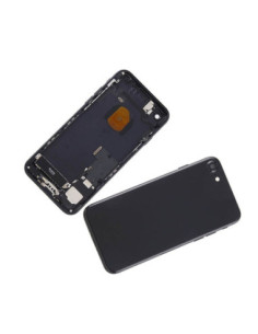 Chasis con Tapa Trasera para iPhone 7 Negra Mate 2