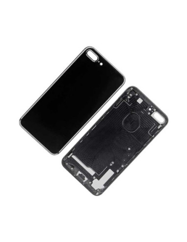 Tapa trasera para iPhone 7 Plus Negra Brillante