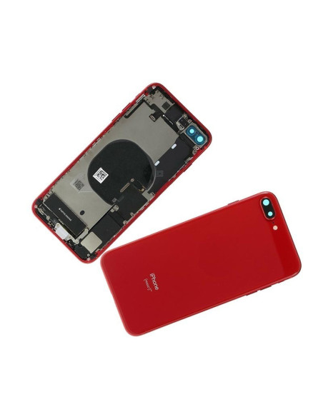 Chasis con Tapa Trasera para iPhone 7 Plus Roja