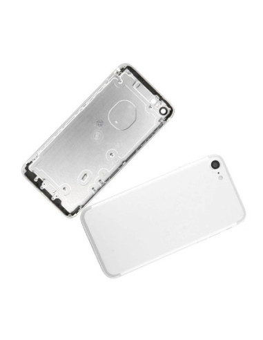 Chasis con Tapa Trasera para iPhone 8 Blanca
