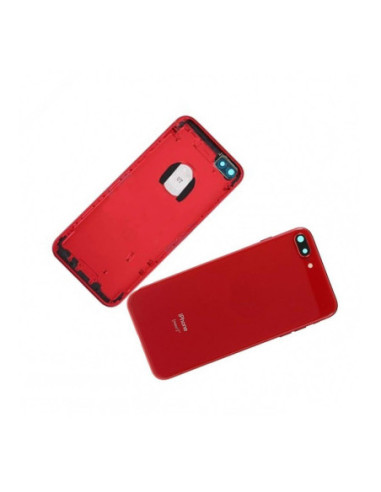 Chasis con Tapa Trasera para iPhone 8 Plus Roja