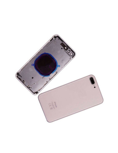 Chasis con Tapa Trasera para iPhone 8 Plus Oro