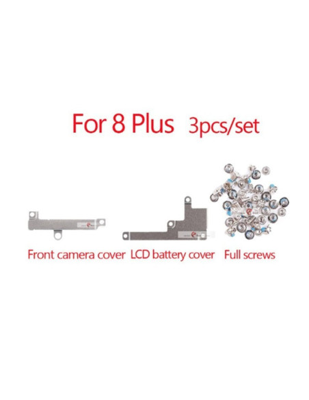 Set de chapas y tornillos para iPhone 8 Plus