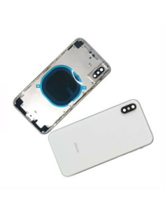 Chasis con Tapa Trasera para iPhone X Blanca 2