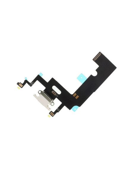 Flex de carga para iPhone XR Plata