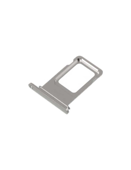 Bandeja SIM para iPhone XR Plata