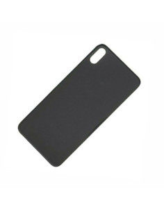 Tapa trasera para iPhone XS Negra (Gris Especial) 2