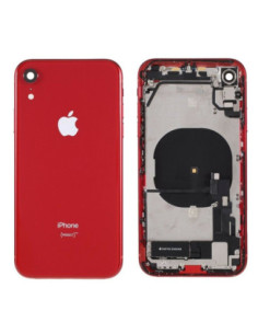 Chasis con Tapa Trasera para iPhone SE 2020 Roja 2