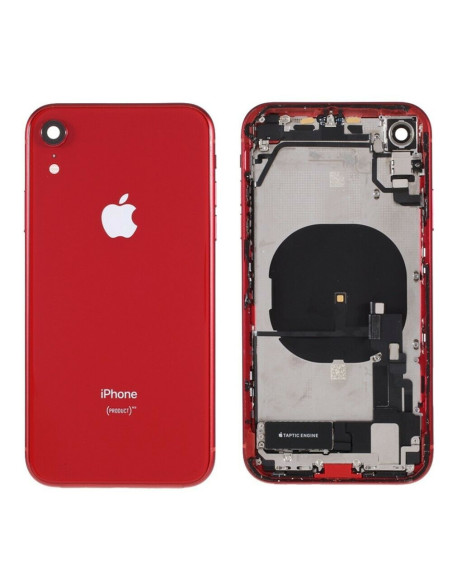 Chasis con Tapa Trasera para iPhone SE 2020 Roja