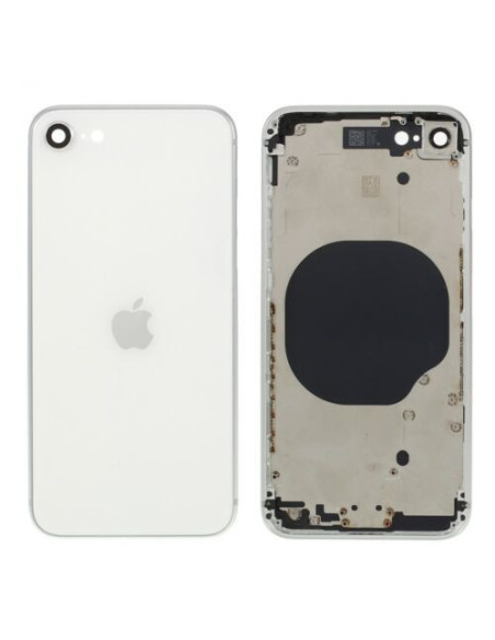Chasis con Tapa Trasera para iPhone SE 2020 Blanca