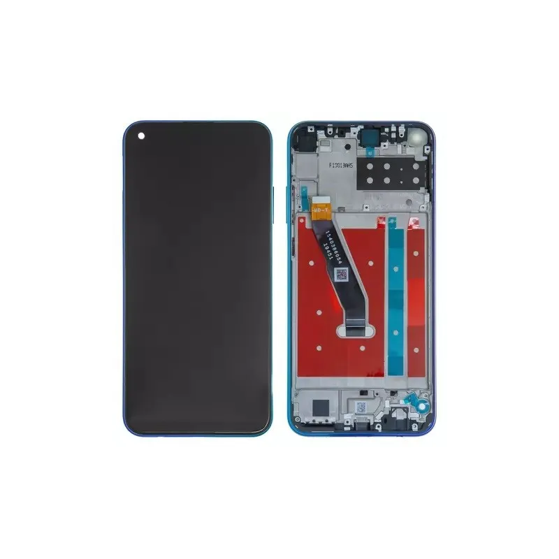 Pantalla completa para Huawei P40 Lite E (2020) / (ART-L28) (ART-L29) Con Marco Azul (Original)