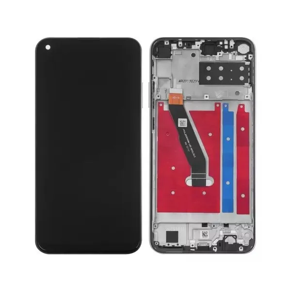 Pantalla completa para Huawei P40 Lite E (2020) / (ART-L28) (ART-L29) Con Marco Negro (Original)