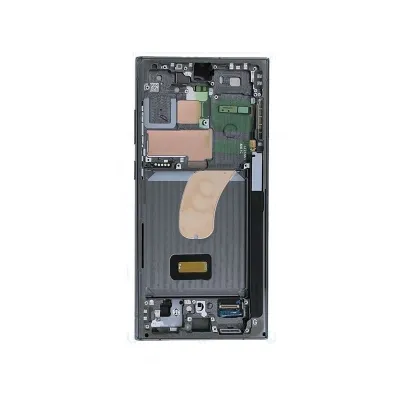 Pantalla completa para Samsung S23 Ultra / S918 Con Marco Verde (Original)