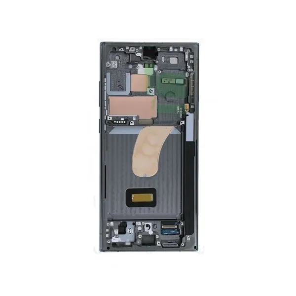Pantalla completa para Samsung S23 Ultra / S918 Con Marco Verde (Original)