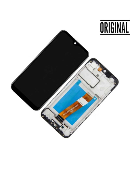 Pantalla para Samsung A01 /A015F con Marco Negro (Original)