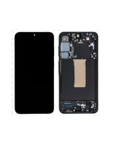 Pantalla completa para Samsung Galaxy S23 (S911B/DS) Con Marco Negra (Original)