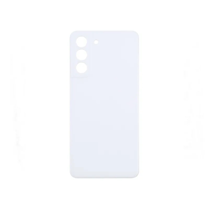 Tapa Trasera Para Samsung G990 Galaxy S21 FE-PLATA/BLANCA