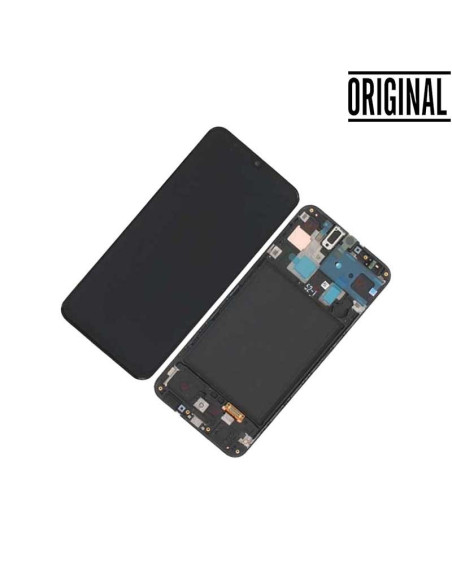 Pantalla para Samsung A30 /A305 con Marco (Original Service Pack)