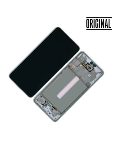 Pantalla para Samsung A33 5G /A336 con Marco Blanco (Original Service Pack)