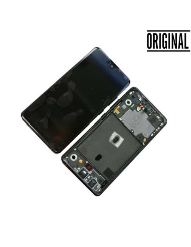 Pantalla para Samsung A51 5G /A516 con Marco Negro (Original Service Pack)