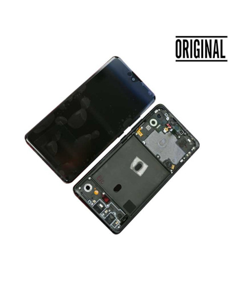 Pantalla para Samsung A51 5G /A516 con Marco Negro (Original Service Pack)
