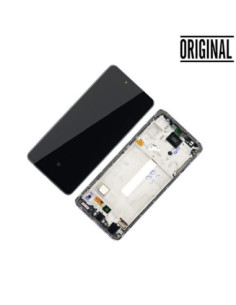 Pantalla para Samsung A52 A525 /A52 5G A526 con Marco Violeta (Original Service Pack) 2