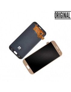 Pantalla para Samsung A7 2017 /A720 con Marco Rosa (Original Service Pack) 2
