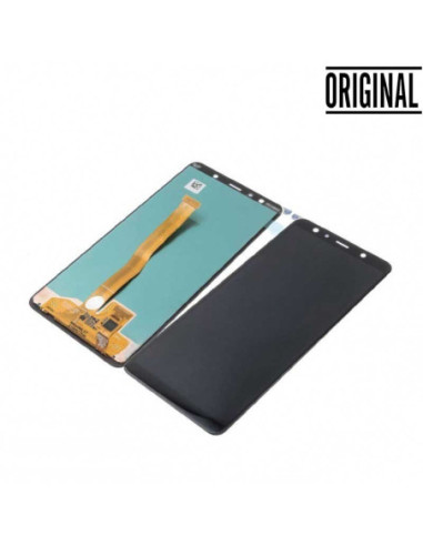 Pantalla para Samsung A7 2018 /A750 Negro (Original Service Pack)