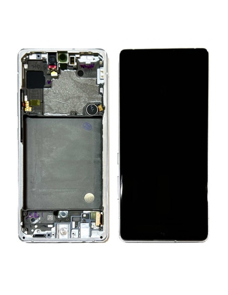 Pantalla para Samsung A71 5G (A716) Con Marco (Original Service Pack)