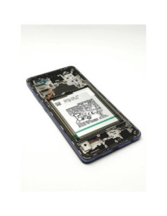 Pantalla para Samsung A72 4G/5G (A725/A726) con Marco Violeta con Batería (Original Service Pack) 2