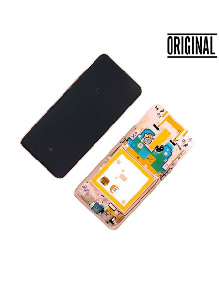 Pantalla Para Samsung A80/A805 Oro (Original Service Pack)
