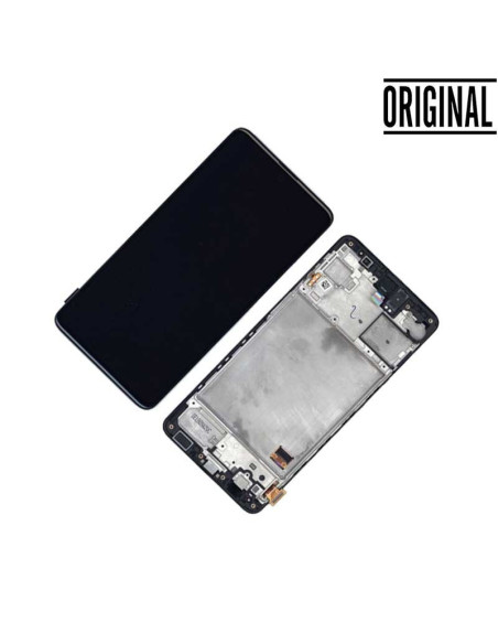 Pantalla para Samsung M31s (M317) Con Marco (Original Service Pack)