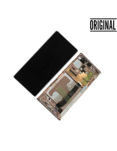 Pantalla para Samsung Note 20 Ultra 4G /5G (N985/N986) Bronce/Rosa (Original Service Pack)