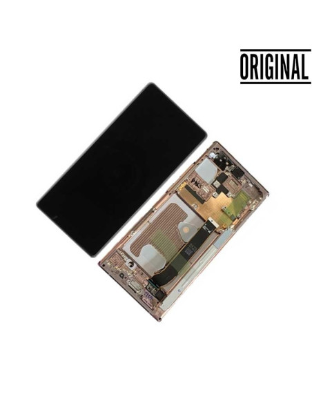 Pantalla para Samsung Note 20 Ultra 4G /5G (N985/N986) Bronce/Rosa (Original Service Pack)