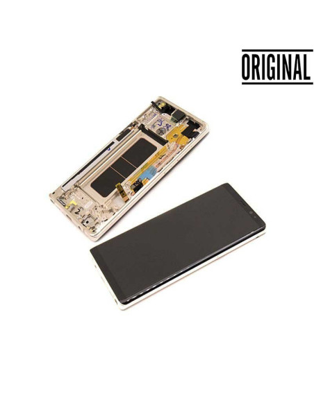 Pantalla para Samsung Note 8 /N950 Oro (Original Service Pack)