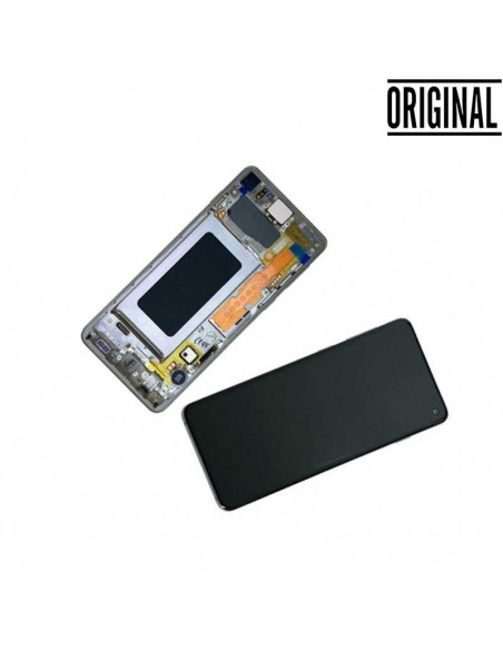 Pantalla para Samsung S10 /G973 Azul (Original Service Pack)