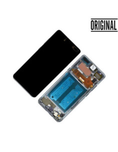 Pantalla para Samsung S10 5G /G977 Blanca/Plata (Original Service Pack) 2