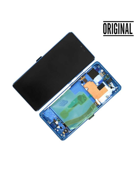 Pantalla para Samsung S10 Lite /G770 Azul (Original Service Pack)
