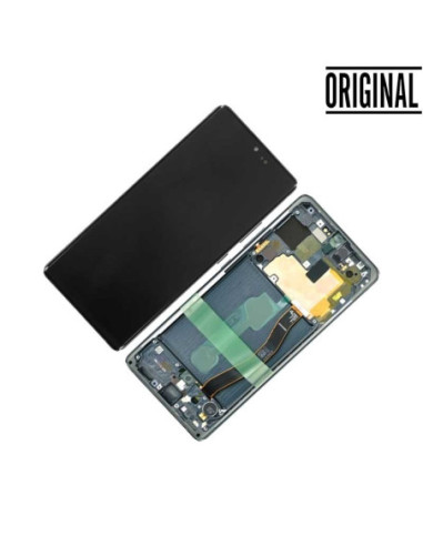 Pantalla para Samsung S10 Lite /G770 Negro (Original Service Pack)