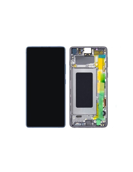 Pantalla para Samsung S10 Lite /G770 Plata/Blanca (Original Service Pack)