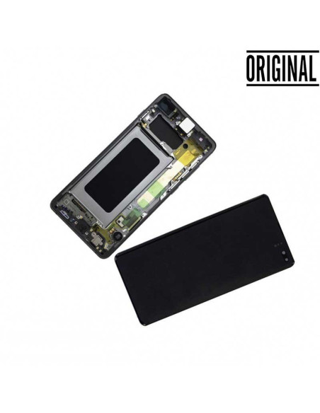 Pantalla para Samsung S10 Plus /G975 Negra (Original Service Pack)