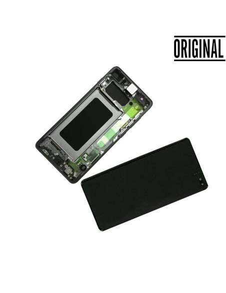 Pantalla para Samsung S10 Plus /G975 Verde (Original Service Pack)