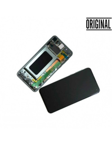Pantalla para Samsung S10E /G970 Verde (Original Service Pack)