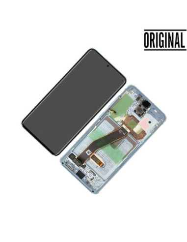 Pantalla para Samsung S20 4G/5G (G980/G981) Azul (Original Service Pack)