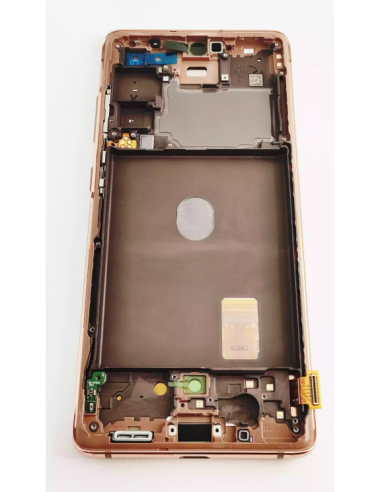 Pantalla para Samsung S20 FE 4G/5G (G780/G781) Naranja (Original Service Pack)