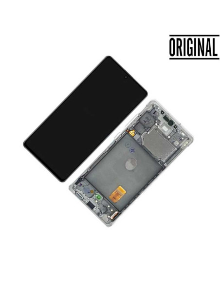 Pantalla para Samsung S20 FE 4G/5G (G780/G781) Plata/Blanca (Original Service Pack)
