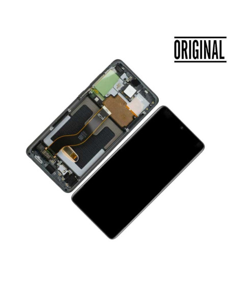 Pantalla para Samsung S20 Plus 4G/5G (G985/G986) Negra (Original Service Pack)