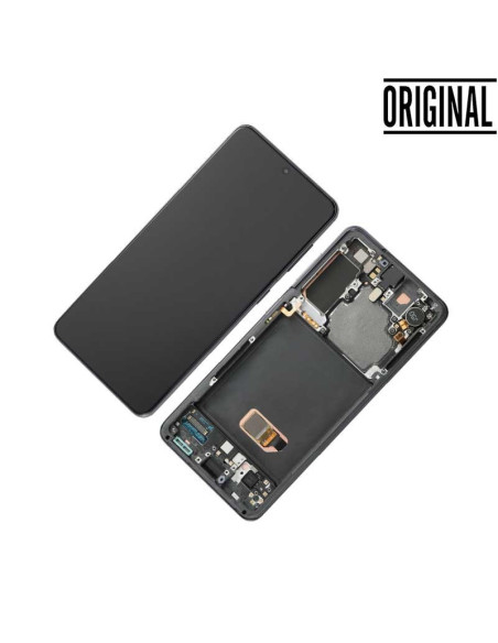 Pantalla para Samsung S21 5G /G991 Gris (Original Service Pack)