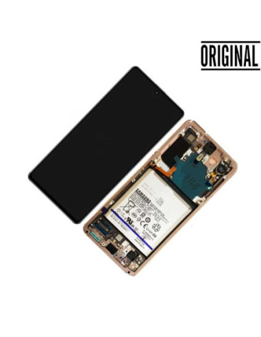 Pantalla para Samsung S21 5G /G991 Violeta (Original Service Pack)